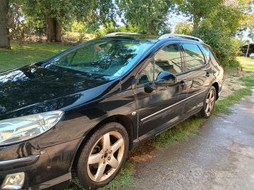 Peugeot 407 SW "cielo" black (station wagon)