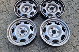 cerchi in acciaio smart 451