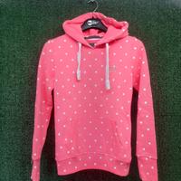 Felpa Superdry Orange Label - Rosa con Stelle - Ta