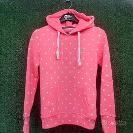 Felpa Superdry Orange Label - Rosa con Stelle - Ta
