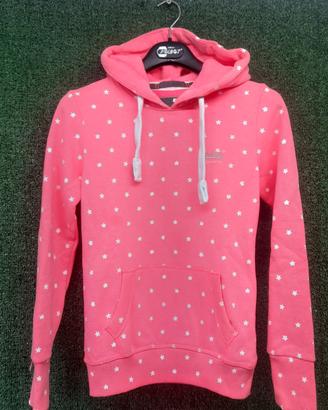 Felpa Superdry Orange Label - Rosa con Stelle - Ta