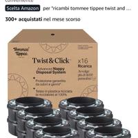 Tommee Tippee ricariche originali per Sistema