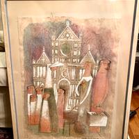 Quadro di Adorno Bonciani su carta di riso