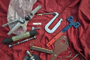 MATERIALE PER RESTAURO VESPA  FARO BASSO