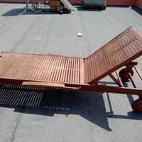 Sedie Sdraio in Legno di Faggio da Giardino