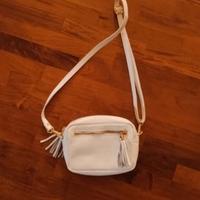 borsetta a tracolla bianca