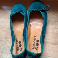 scarpe ballerine verdi donna taglia 36