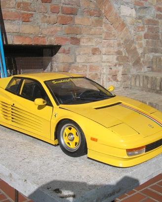 Pocher 1/8 Ferrari Testarossa gialla Scuderia elab