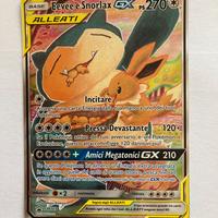Eevee e Snorlax GX - Pokemon
