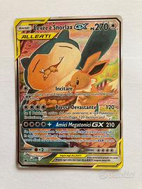 Eevee e Snorlax GX - Pokemon