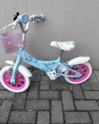 bicicletta bimba elsa Frozen 