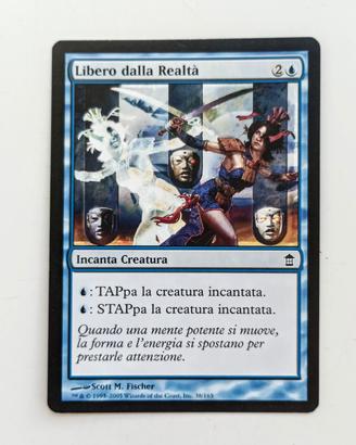 1 x "Libero dalla Realtà" #38  Kamigawa 2005 MTG 