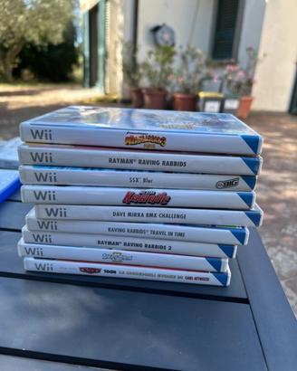 Lotto 9 giochi nintendo Wii