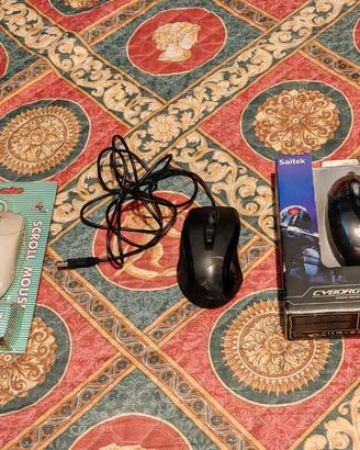 Lotto di Mouse NUOVI Vintage – Gaming (4 Pezzi)