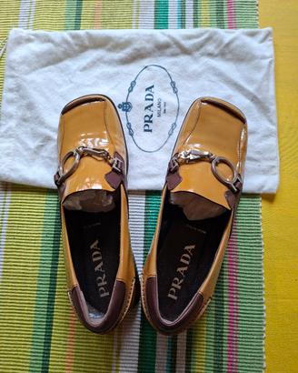 Prada mocassini vintage pelle TG. 36