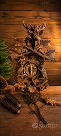 Orologio a cucù originale della foresta nera 