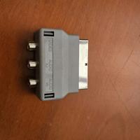 Adattatore SCART a RCA audio video