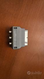 Adattatore SCART a RCA audio video