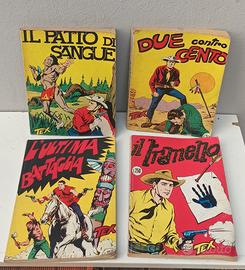 Tex Gigante stock 4 fumetti dal 7 al 10 Araldo '64