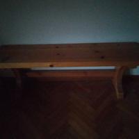 panca legno montagna