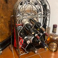 Cantinetta per  vini in ferro battuto