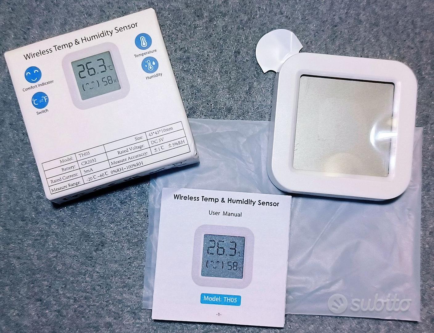 Sensore temperatura umidità con display WiFi Tuya - Elettrodomestici In  vendita a Milano