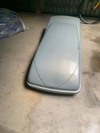 PORTATUTTO BOX BAULE TETTO AUTO 430 LT