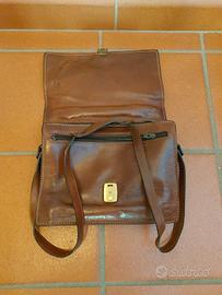 Borsa a tracolla in vera pelle Marianelli anni 70