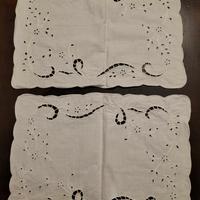 Tovagliette da colazione in cotone ricamate 