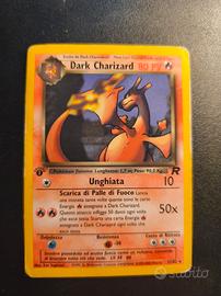 Dark Charizard 21/82 prima edizione non holo