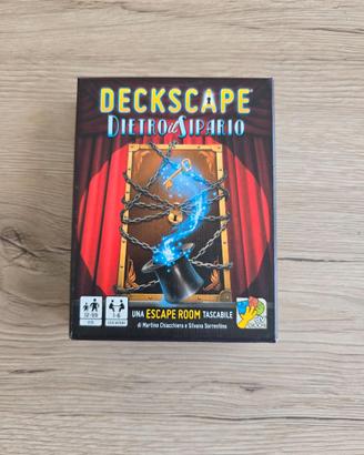 Deckscape Dietro al Sipario gioco escape room