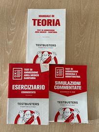 TESTBUSTERS kit completo 3 libri ammissione Medici