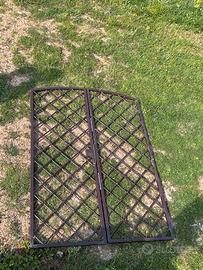 Portone in ferro di sicurezza (con chiavi)