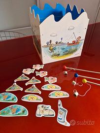 Gioco didattico della pesca in legno, dai 3 anni