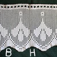 Tende uncinetto a mano - 4 MODELLI anni 30/70