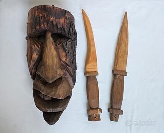 Maschera artigianale sarda