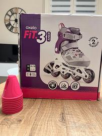 Roller Fit 3 Oxelo Decathlon