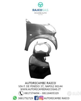 Parafango Anteriore Smart Fortwo Cabrio 450 2000