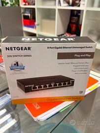 Switch Netgear 8 Porte Gigabit Ethernet GS308