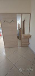 mobile ingresso colore rovere chiaro