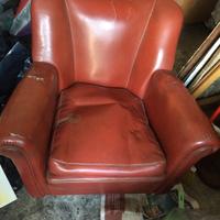 Poltrona Munari vintage fine anni 40 Modernariato