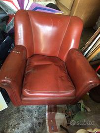 Poltrona Munari vintage fine anni 40 Modernariato