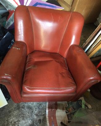 Poltrona Munari vintage fine anni 40 Modernariato