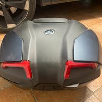 Supporto bauletto + bauletto originale  yamaha
