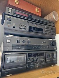 Impianto stereo hi fi technics Amp/CD/Tape/Radio
