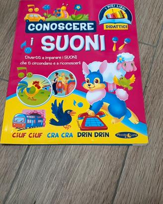 Libro didattico Bimbi ‘Conoscere i Suoni’ Piccola