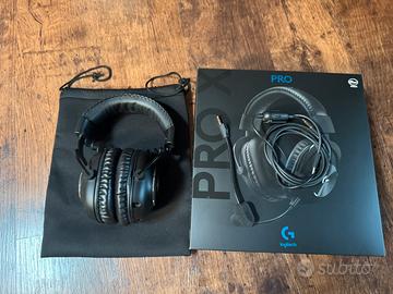 CUFFIE GAMING LOGITECH G PRO X