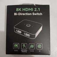 Sdoppiatore hdmi 2.1 8k bidirezionale