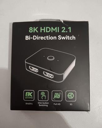 Sdoppiatore hdmi 2.1 8k bidirezionale