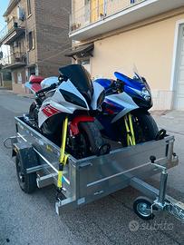 Carrello trasporta moto